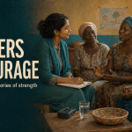 MothersofCourage Women in Kpomassè come together to share their experiences and prepare for a new journey into agricultural entrepreneurship.