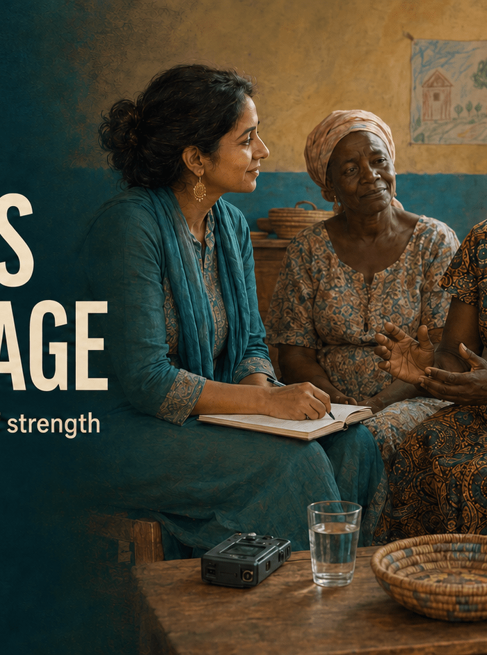 Women in Kpomassè come together to share their experiences and prepare for a new journey into agricultural entrepreneurship.